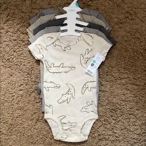 Carter's Animal Print Bodysuit Set